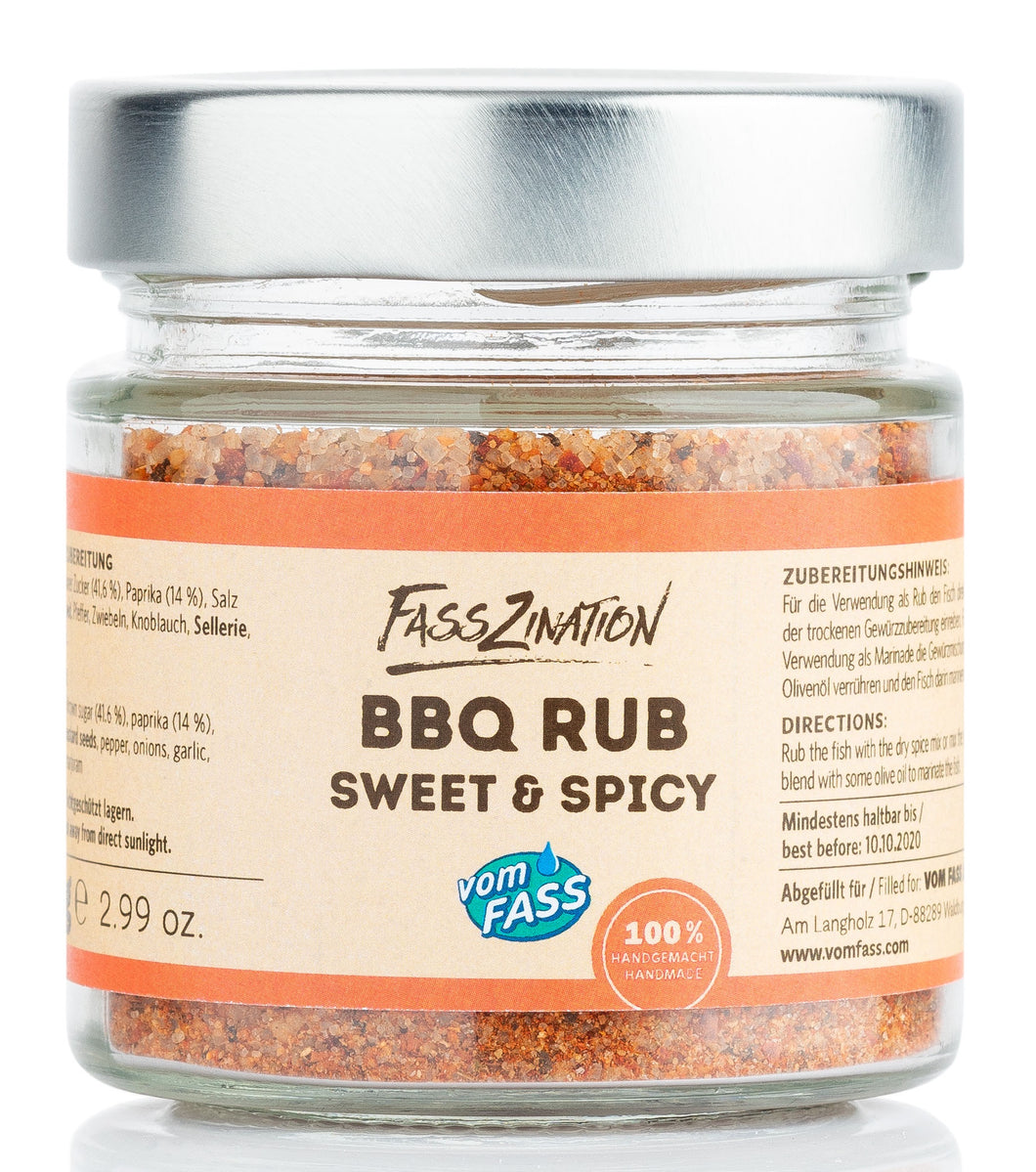 BBQ Rub Sweet & Spicy
