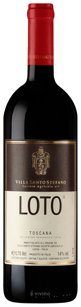 Villa Santo Stefano Loto Toscana IGT 2011. 13,5 % Vol., 0,75 l