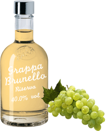 Grappa Brunello Riserva 40 % alc.
