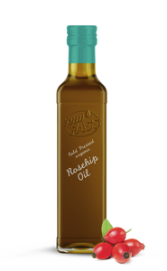 Wild rose oil cold-pressed organic