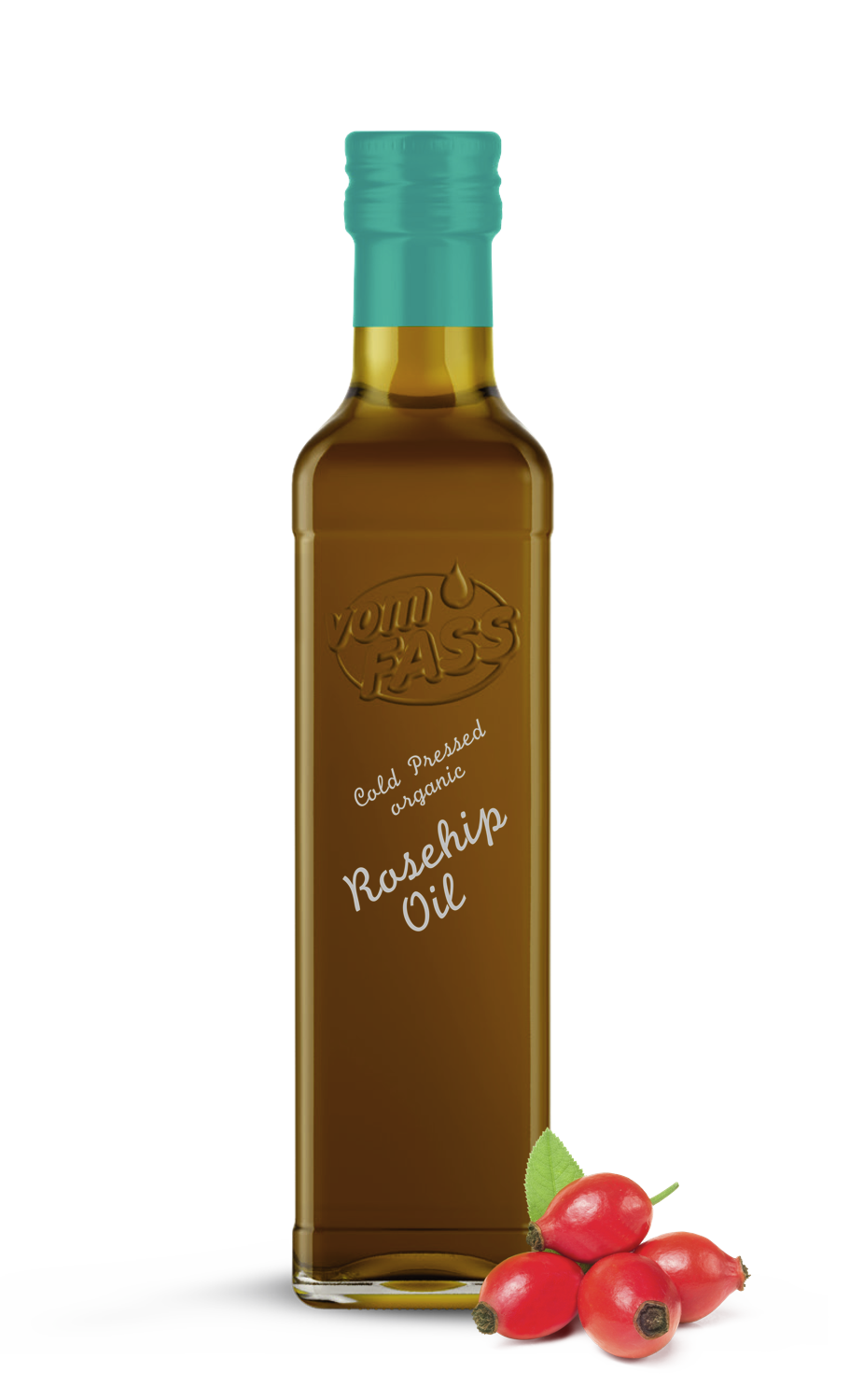 Wild rose oil cold-pressed organic
