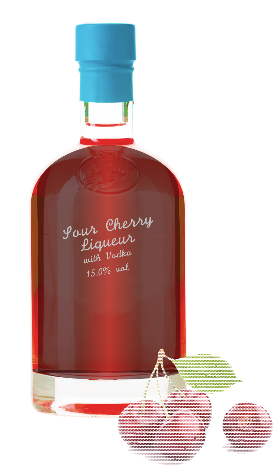 Sour-cherry with vodka