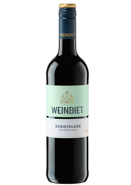 Weinbiet, Dornfelder half dry 2018. rw, 13 % vol. 0,75 l