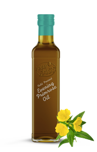 Evening primrose oil cold-pressed organic