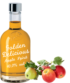 Golden Delicious apple spirit 40% vol.