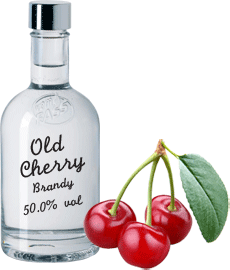 Old cherry spirit reserve, 50 % alc.