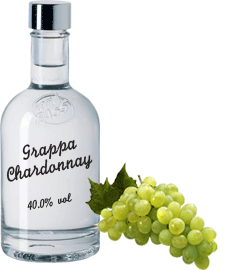 Grappa Chardonnay 40 % alc.